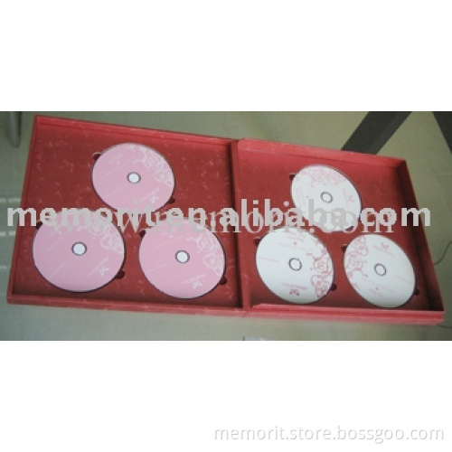 12cm CD Replication with color printing and case packing
